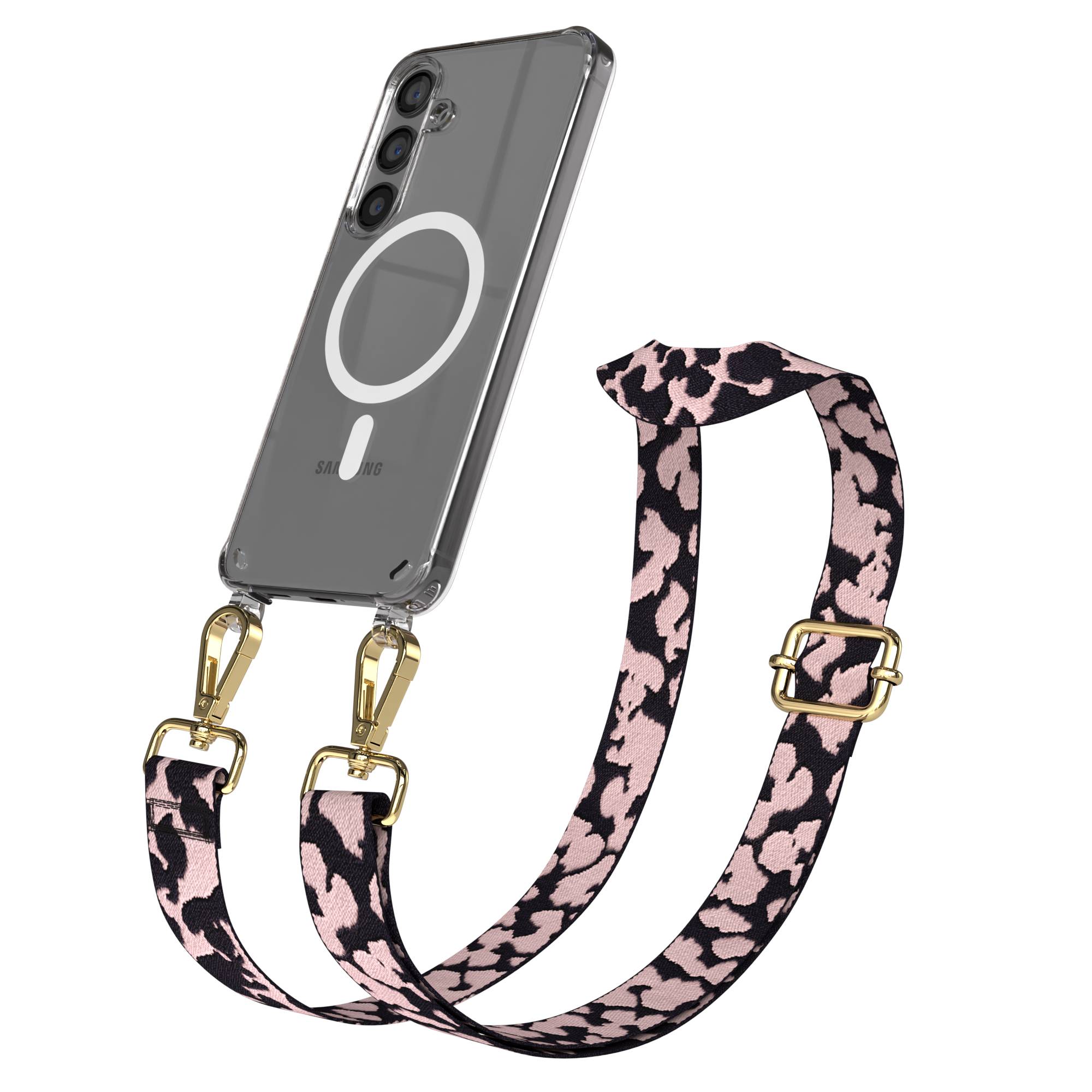 Samsung Galaxy S24 Handykette MagSafe mit Boho Band verstellbar 