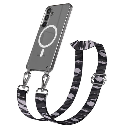Samsung Galaxy S24 Handykette MagSafe mit Boho Band verstellbar 