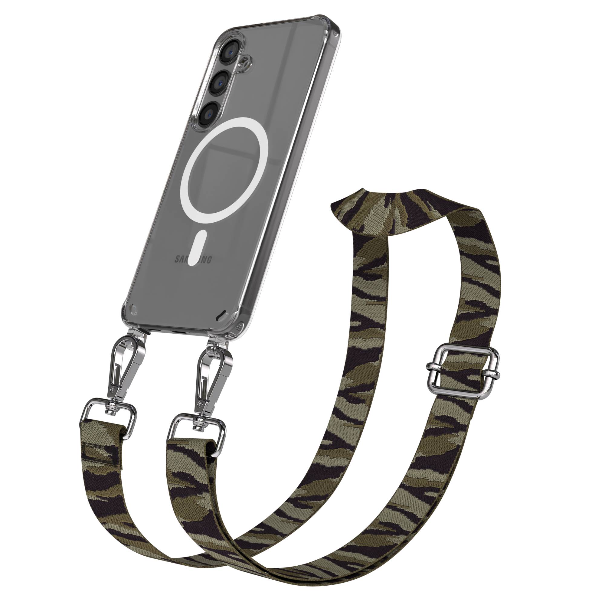 Samsung Galaxy S24 Handykette MagSafe mit Boho Band verstellbar 
