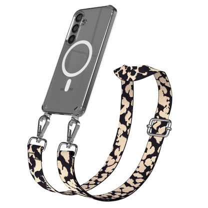 Samsung Galaxy S24 Handykette MagSafe mit Boho Band verstellbar 