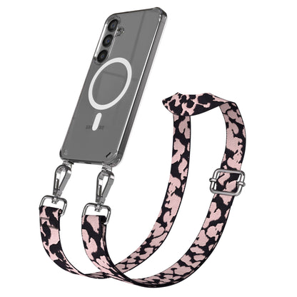 Samsung Galaxy S24 Handykette MagSafe mit Boho Band verstellbar 