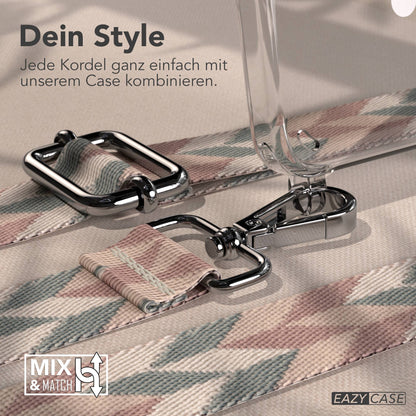 Samsung Galaxy S24 Handykette MagSafe mit Boho Band verstellbar 
