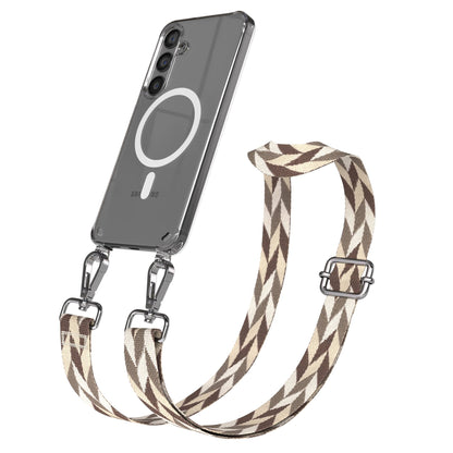 Samsung Galaxy S24 Handykette MagSafe mit Boho Band verstellbar 