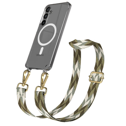 Samsung Galaxy S24 Plus Handykette MagSafe Boho Band verstellbar EAZY CASE 