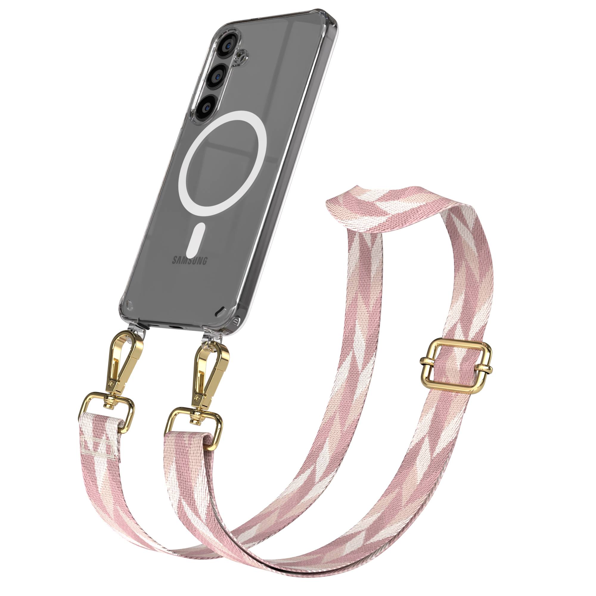 Samsung Galaxy S24 Plus Handykette MagSafe Boho Band verstellbar EAZY CASE 