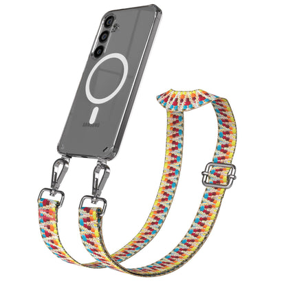 Samsung Galaxy S24 Plus Handykette MagSafe Boho Band verstellbar EAZY CASE 