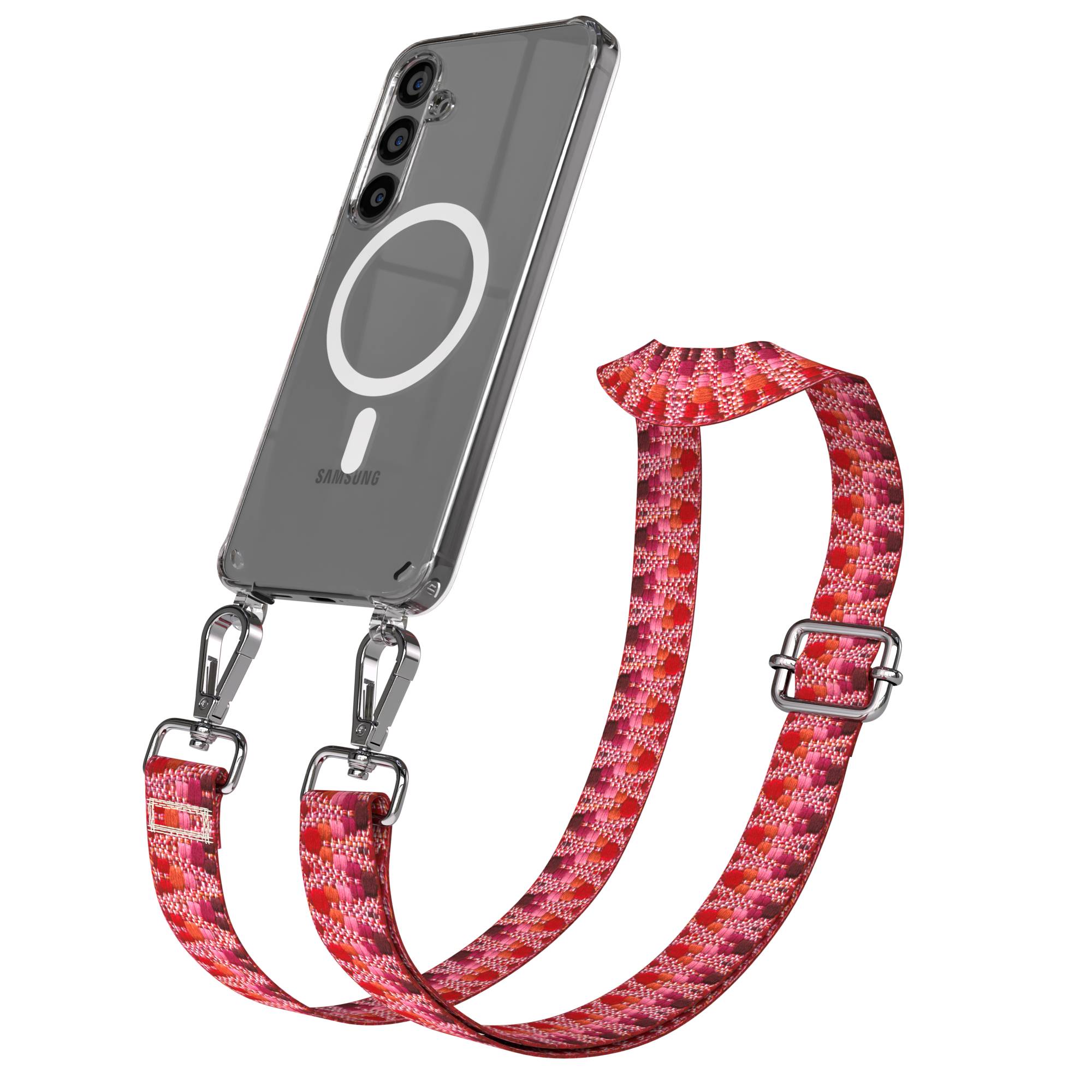 Samsung Galaxy S24 Plus Handykette MagSafe Boho Band verstellbar EAZY CASE 