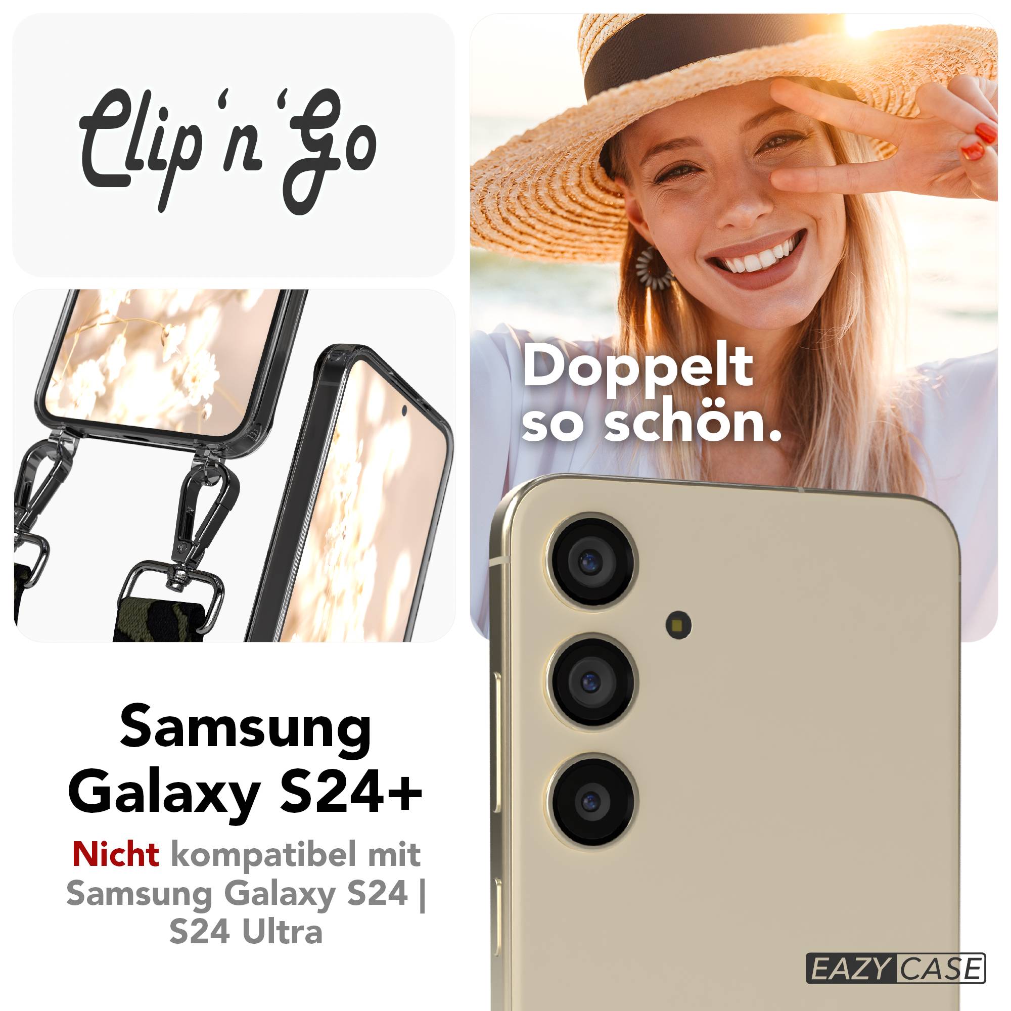 Samsung Galaxy S24 Plus Handykette MagSafe Boho Band verstellbar EAZY CASE 