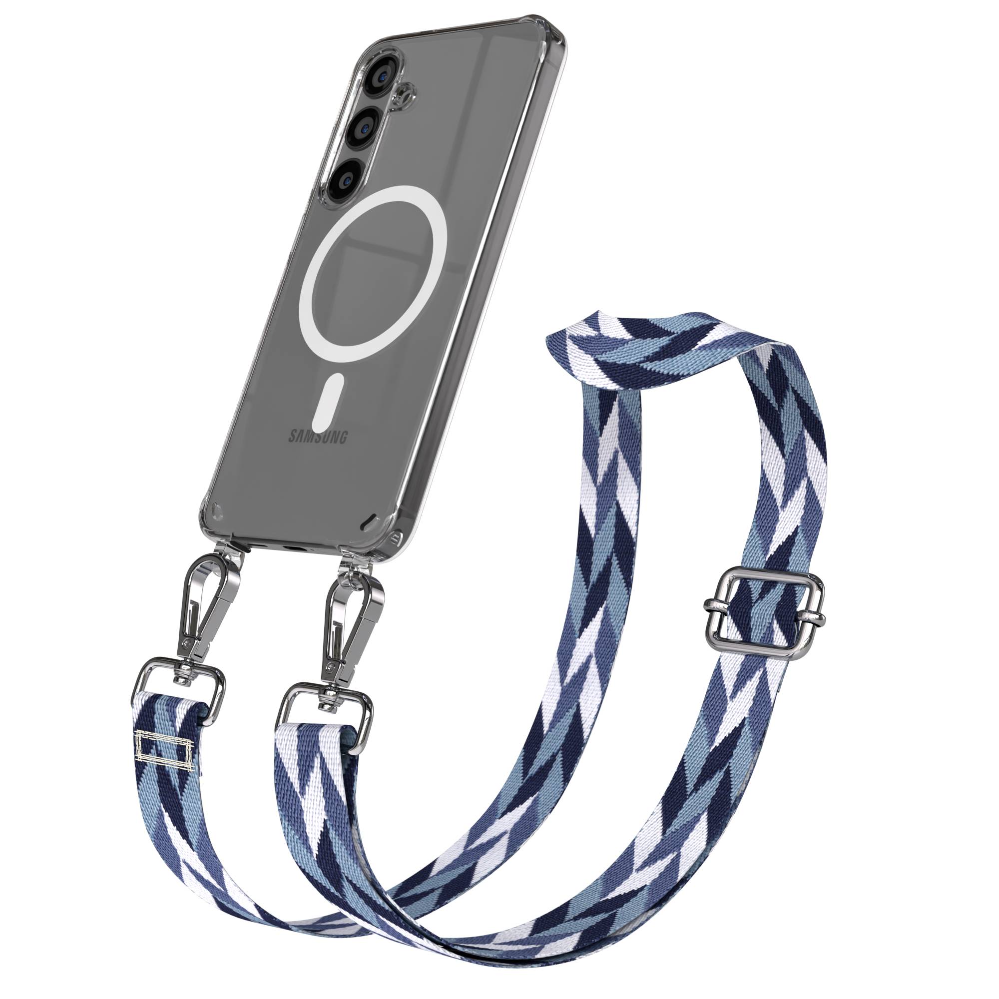 Samsung Galaxy S24 Plus Handykette MagSafe Boho Band verstellbar EAZY CASE 