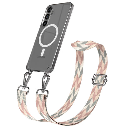 Samsung Galaxy S24 Plus Handykette MagSafe Boho Band verstellbar EAZY CASE 