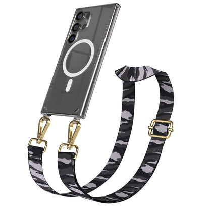 Samsung Galaxy S24 Ultra Handykette MagSafe mit Boho Band verstellbar 