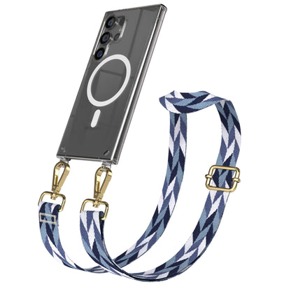 Samsung Galaxy S24 Ultra Handykette MagSafe mit Boho Band verstellbar 