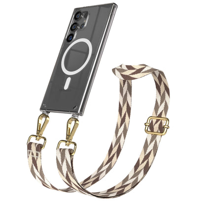 Samsung Galaxy S24 Ultra Handykette MagSafe mit Boho Band verstellbar 