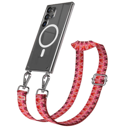 Samsung Galaxy S24 Ultra Handykette MagSafe mit Boho Band verstellbar 
