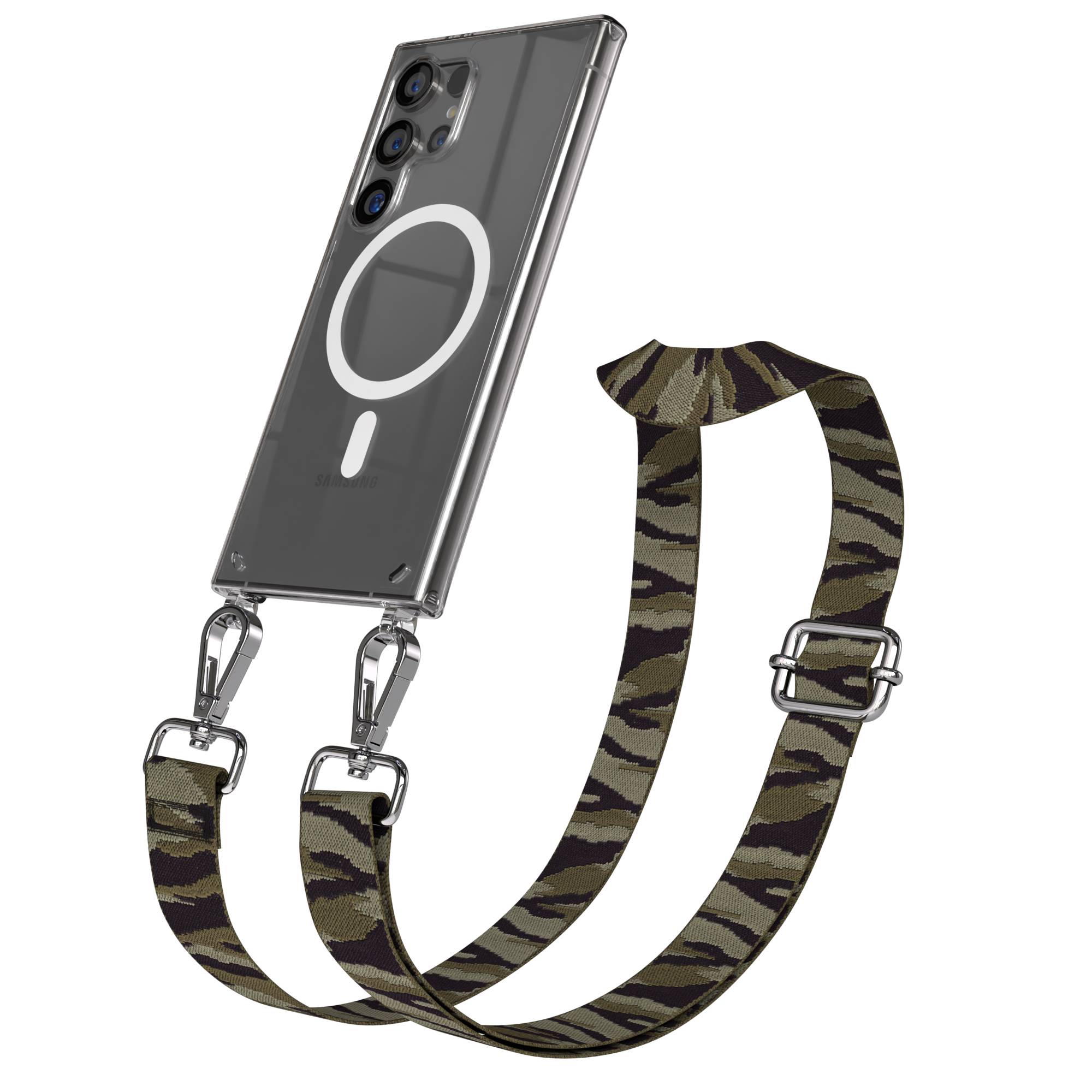 Samsung Galaxy S24 Ultra Handykette MagSafe mit Boho Band verstellbar 