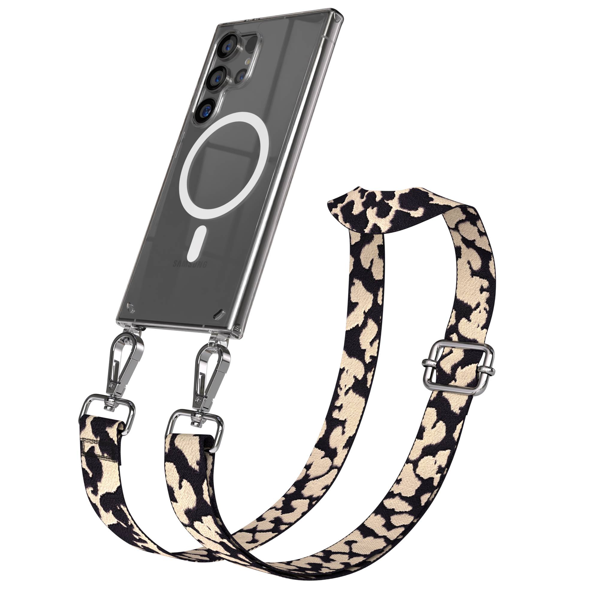 Samsung Galaxy S24 Ultra Handykette MagSafe mit Boho Band verstellbar 