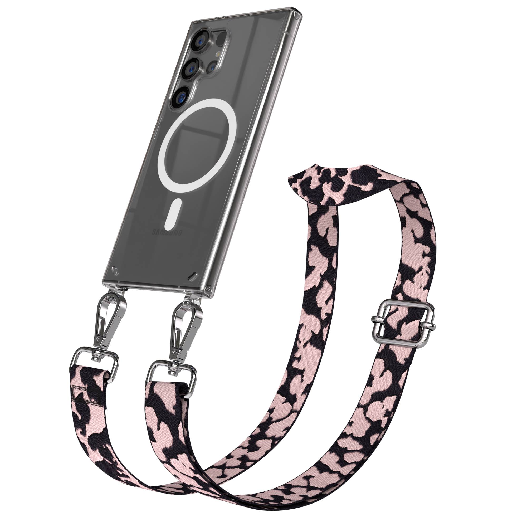 Samsung Galaxy S24 Ultra Handykette MagSafe mit Boho Band verstellbar 