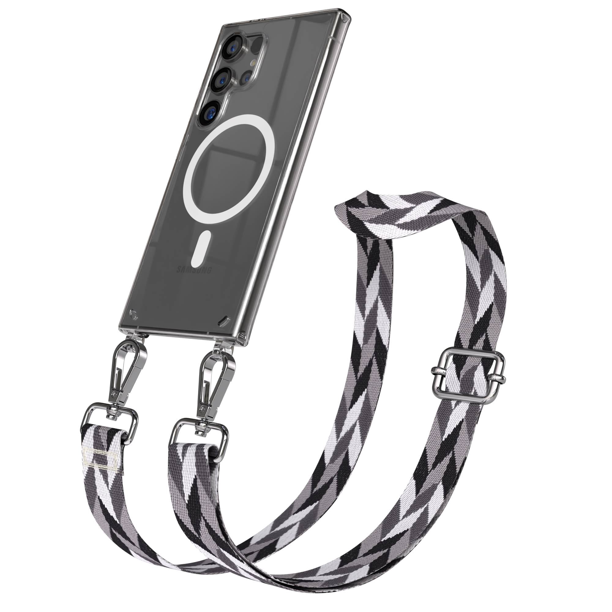 Samsung Galaxy S24 Ultra Handykette MagSafe mit Boho Band verstellbar 