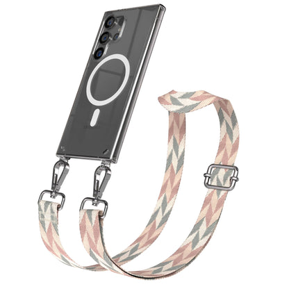 Samsung Galaxy S24 Ultra Handykette MagSafe mit Boho Band verstellbar 