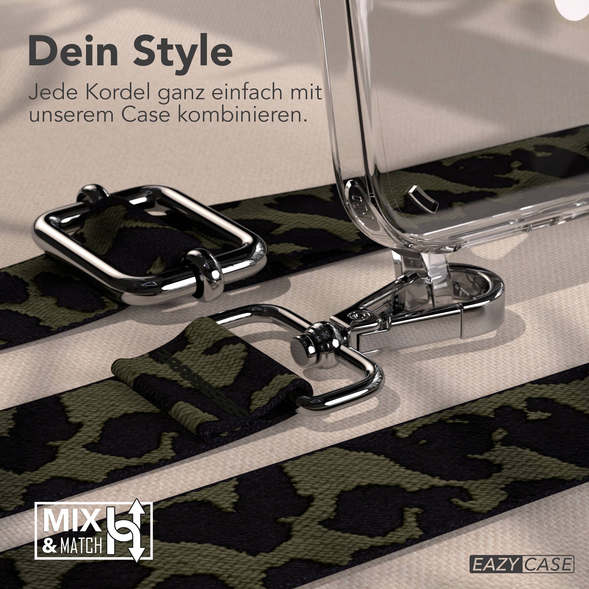 iPhone 16 Plus MagSafe Handykette mit Boho Band verstellbar 