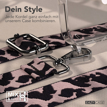iPhone 16 Pro Max MagSafe Handykette mit verstellbarem Boho Trageriemen 