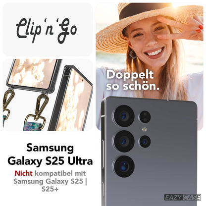 Samsung Galaxy S25 Ultra Handykette MagSafe Boho Band verstellbar 