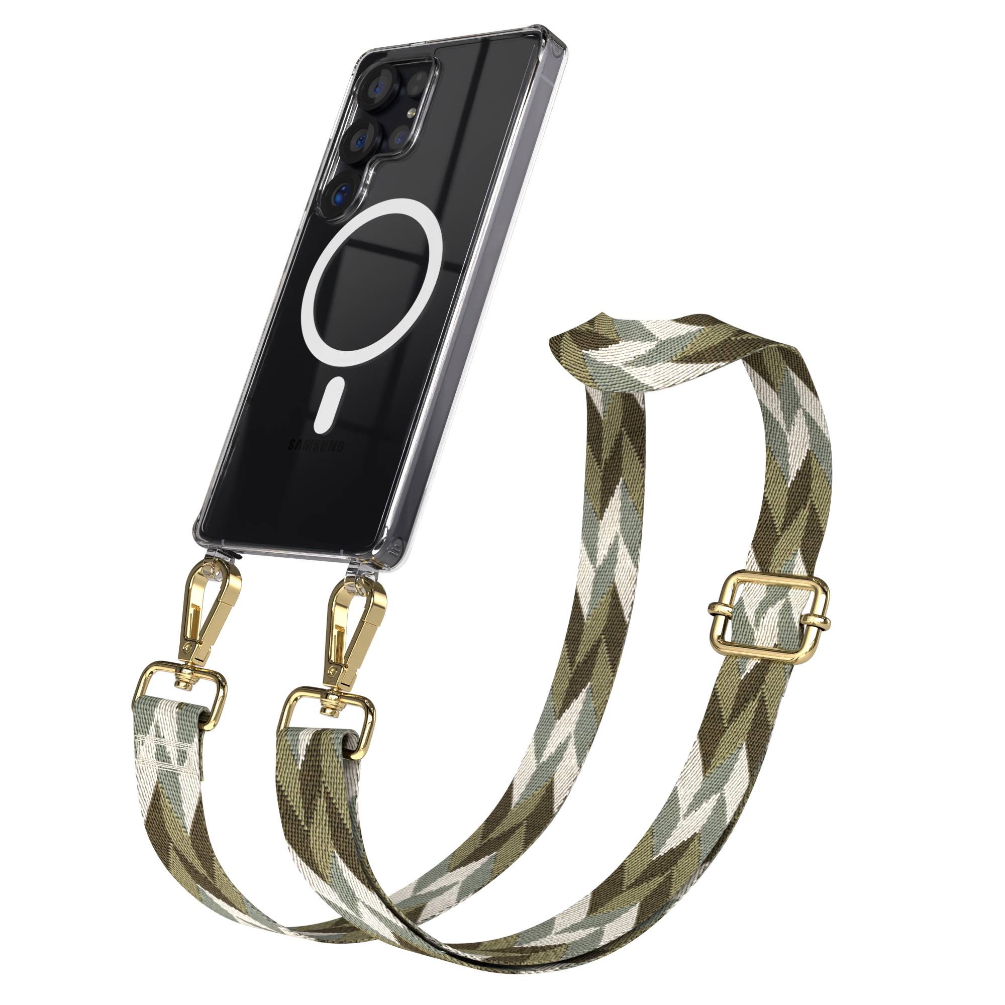 Samsung Galaxy S25 Ultra Handykette MagSafe Boho Band verstellbar 
