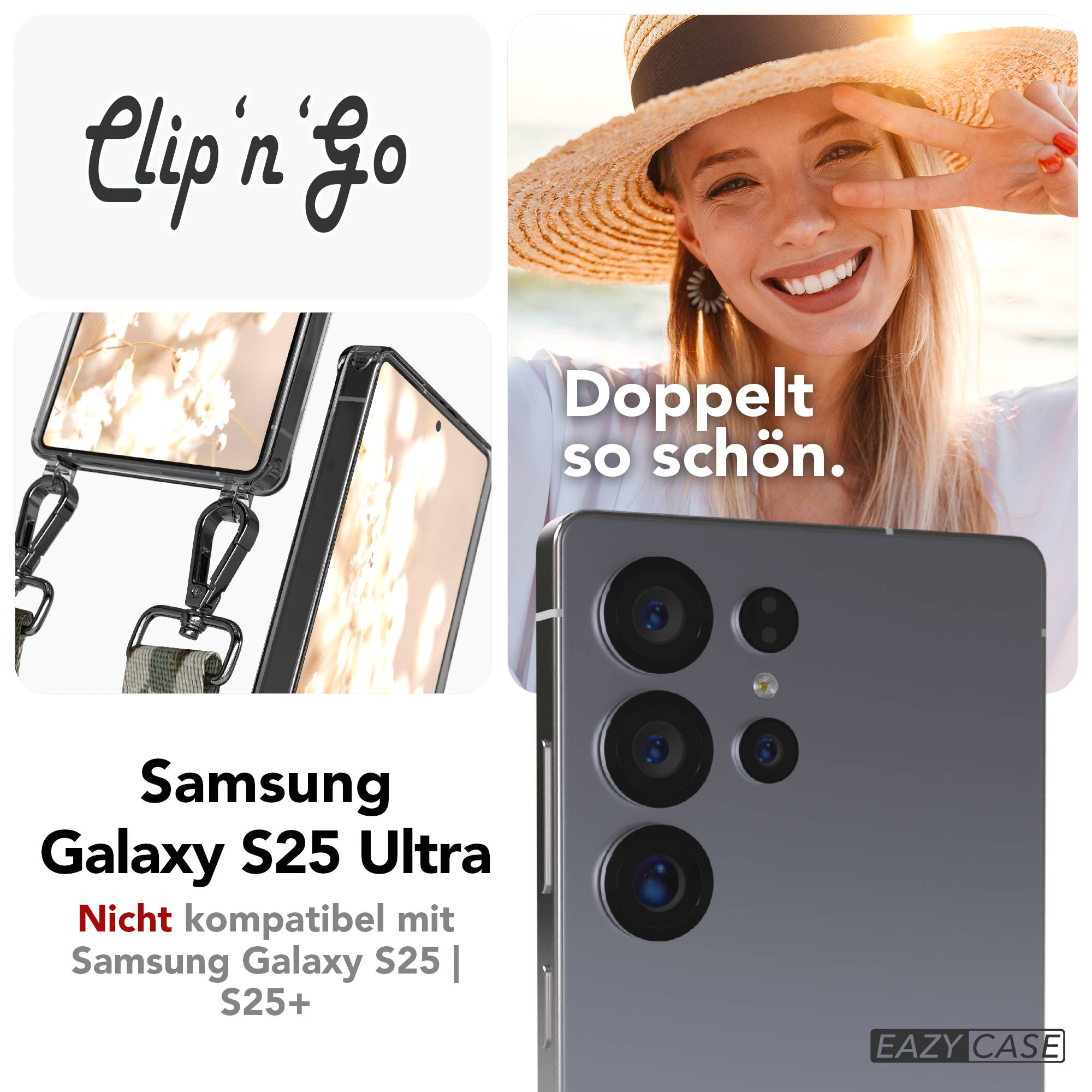 Samsung Galaxy S25 Ultra Handykette MagSafe Boho Band verstellbar 