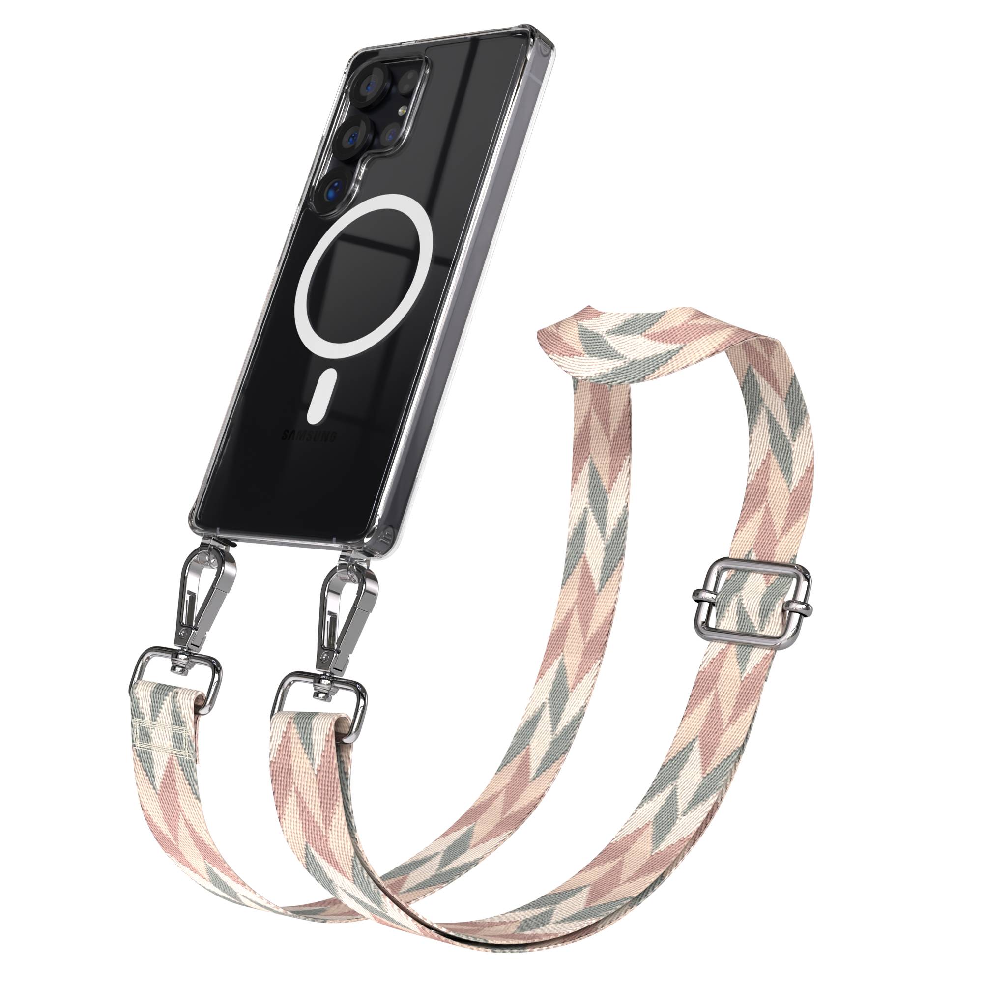 Samsung Galaxy S25 Ultra Handykette MagSafe Boho Band verstellbar 