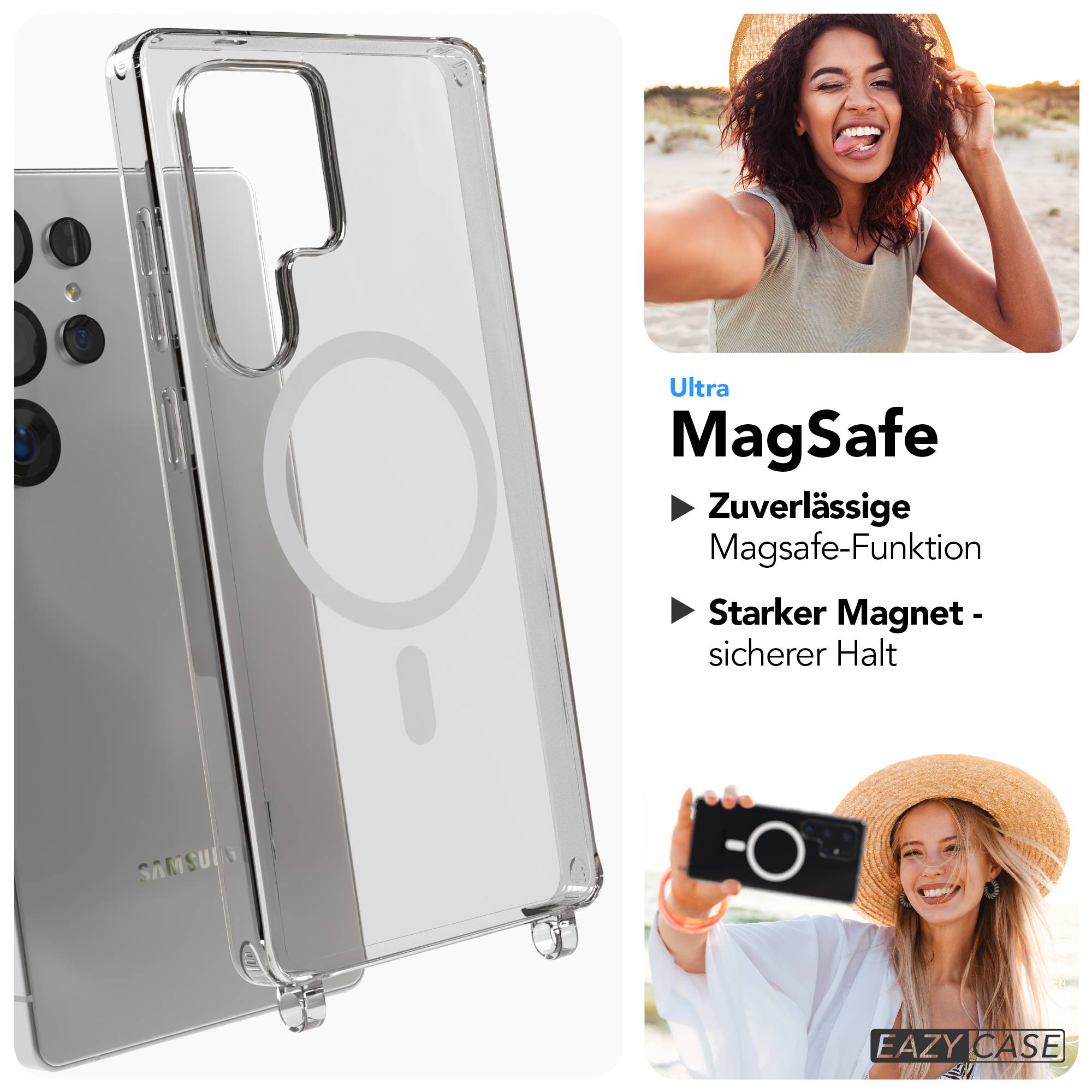 Samsung Galaxy S25 Ultra Handykette MagSafe Boho Band verstellbar 