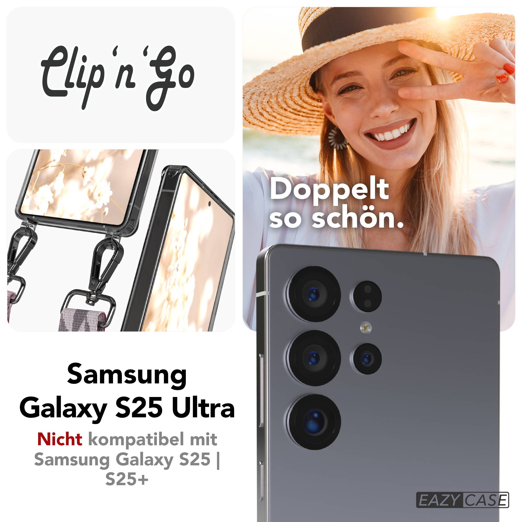 Samsung Galaxy S25 Ultra Handykette MagSafe Boho Band verstellbar 