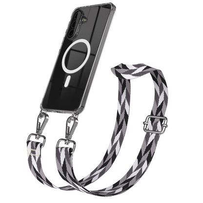 Samsung Galaxy A36 Handykette MagSafe Hülle mit verstellbarem Boho Trageriemen 