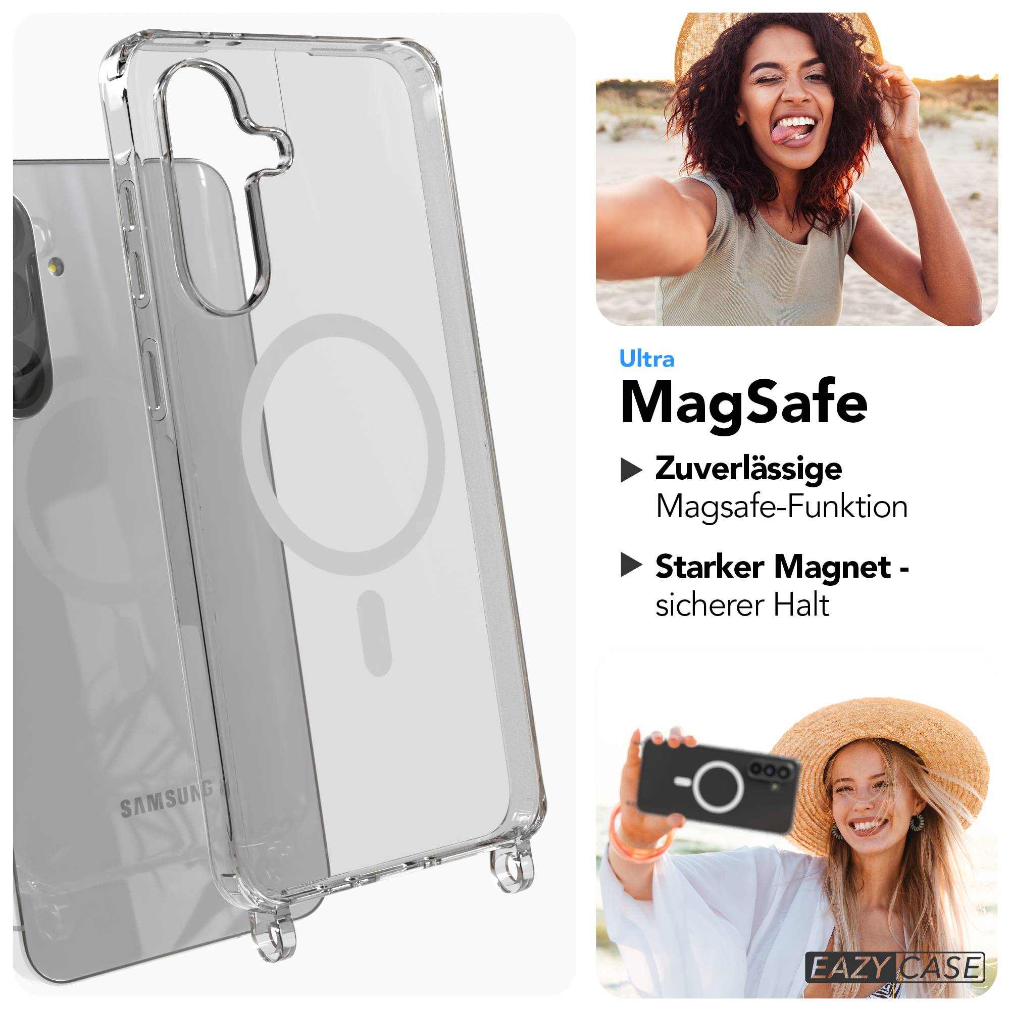 Samsung Galaxy A56 Handykette MagSafe Boho Band verstellbar EAZY CASE 