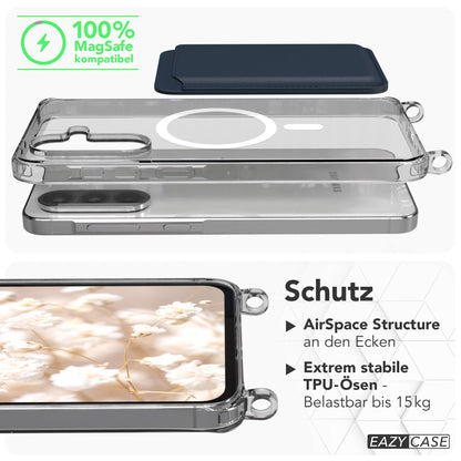 Samsung Galaxy A56 Handykette MagSafe Boho Band verstellbar EAZY CASE 