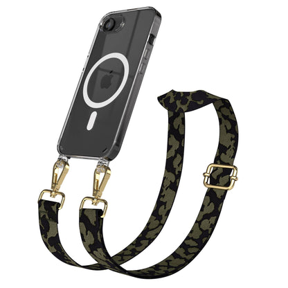 iPhone 16e MagSafe Handykette mit Boho Band zum Umhängen 