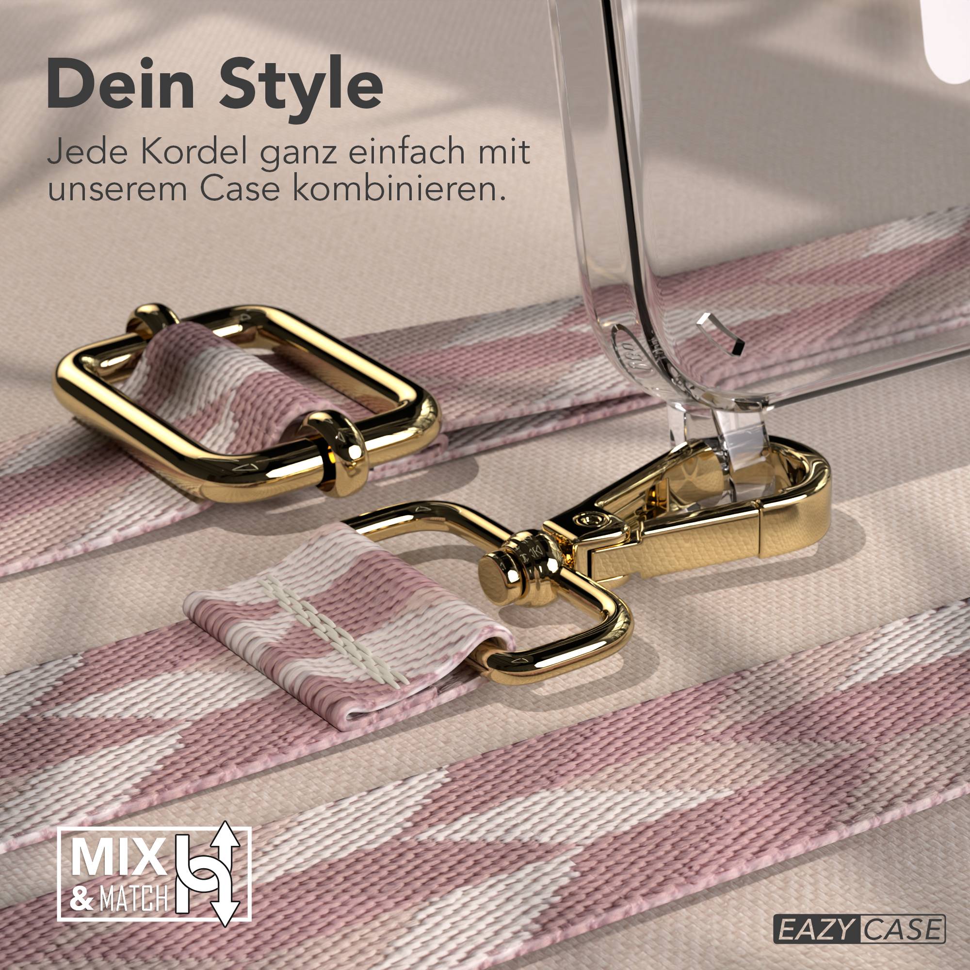 iPhone 16e MagSafe Handykette mit Boho Band zum Umhängen 