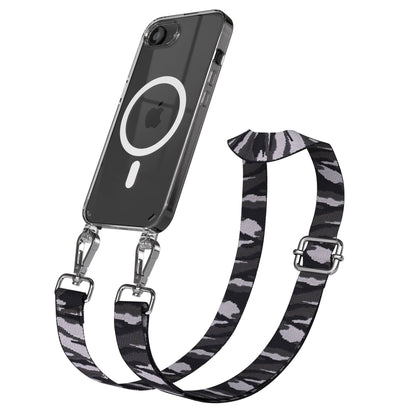 iPhone 16e MagSafe Handykette mit Boho Band zum Umhängen 