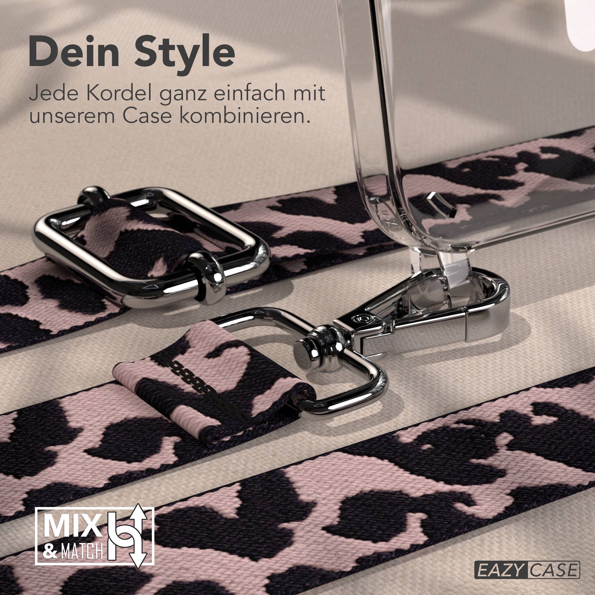 iPhone 16e MagSafe Handykette mit Boho Band zum Umhängen 