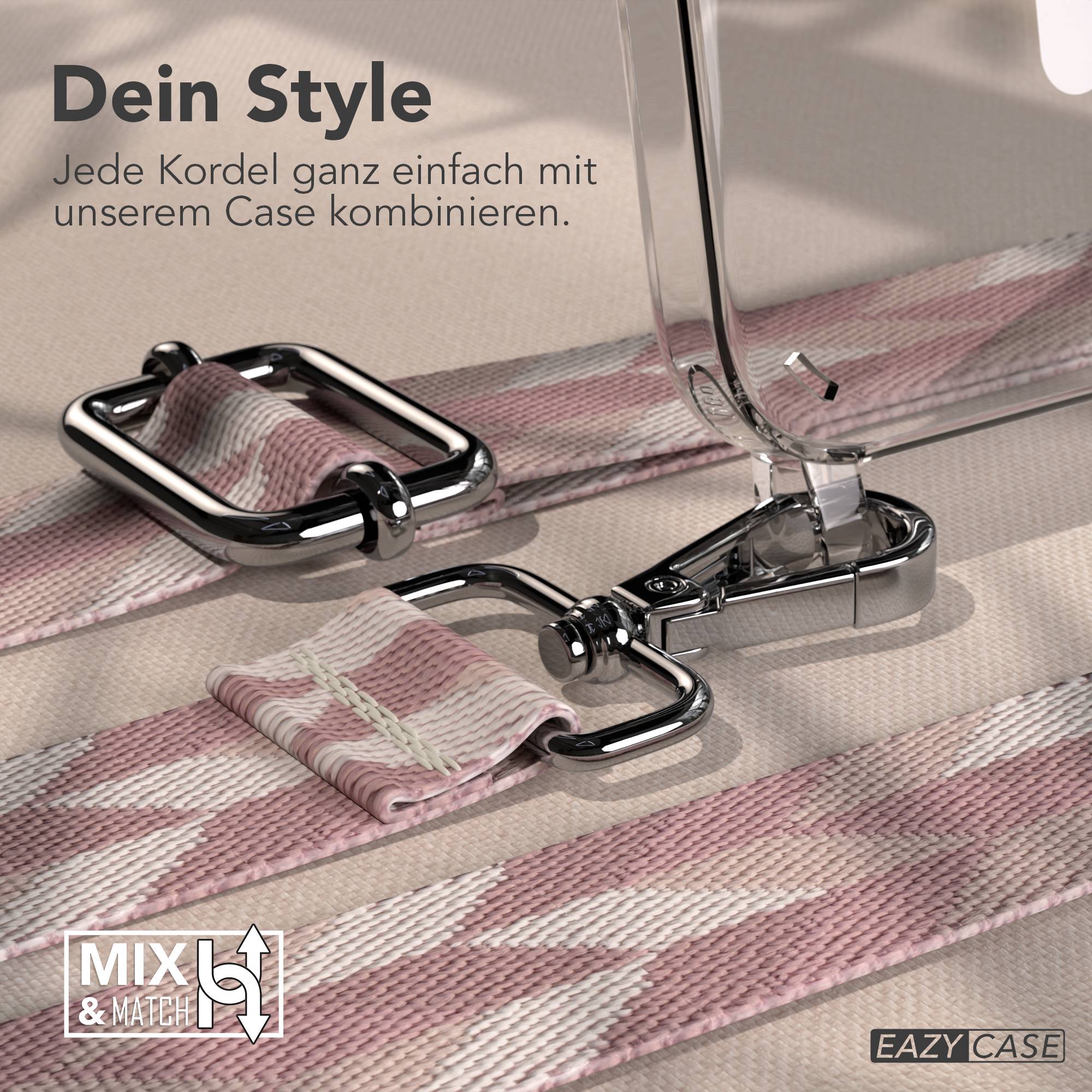 iPhone 16e MagSafe Handykette mit Boho Band zum Umhängen 