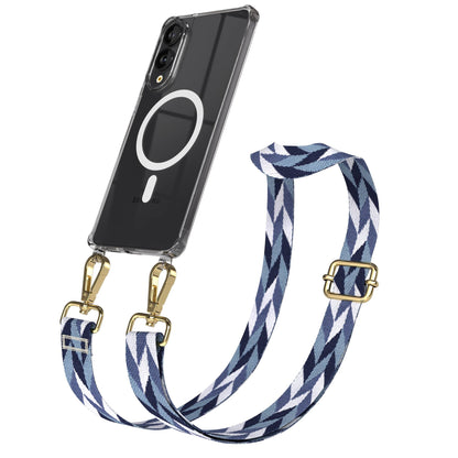 Samsung Galaxy S25 Edge Handykette mit MagSafe Hülle und Boho Band 