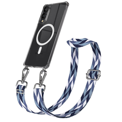 Samsung Galaxy S25 Edge Handykette mit MagSafe Hülle und Boho Band 