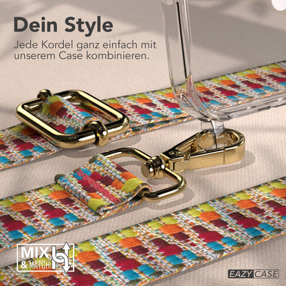iPhone 17 MagSafe Handykette mit Boho Band verstellbar EAZY CASE 