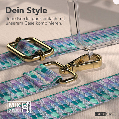 iPhone 17 MagSafe Handykette mit Boho Band verstellbar EAZY CASE 