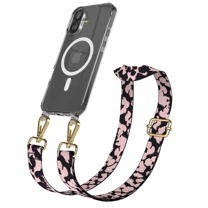 iPhone 17 MagSafe Handykette mit Boho Band verstellbar EAZY CASE 