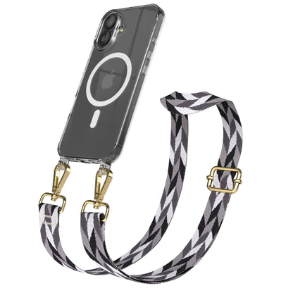 iPhone 17 MagSafe Handykette mit Boho Band verstellbar EAZY CASE 
