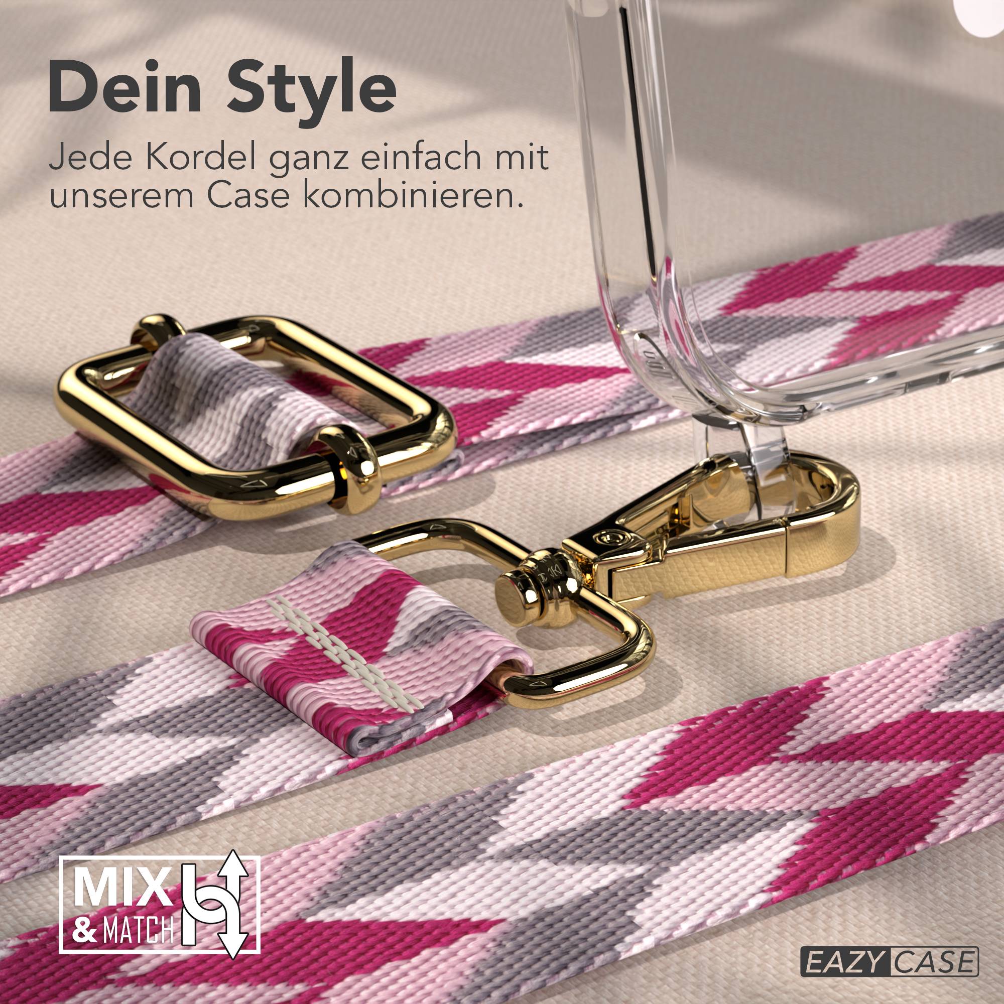 iPhone 17 MagSafe Handykette mit Boho Band verstellbar EAZY CASE 