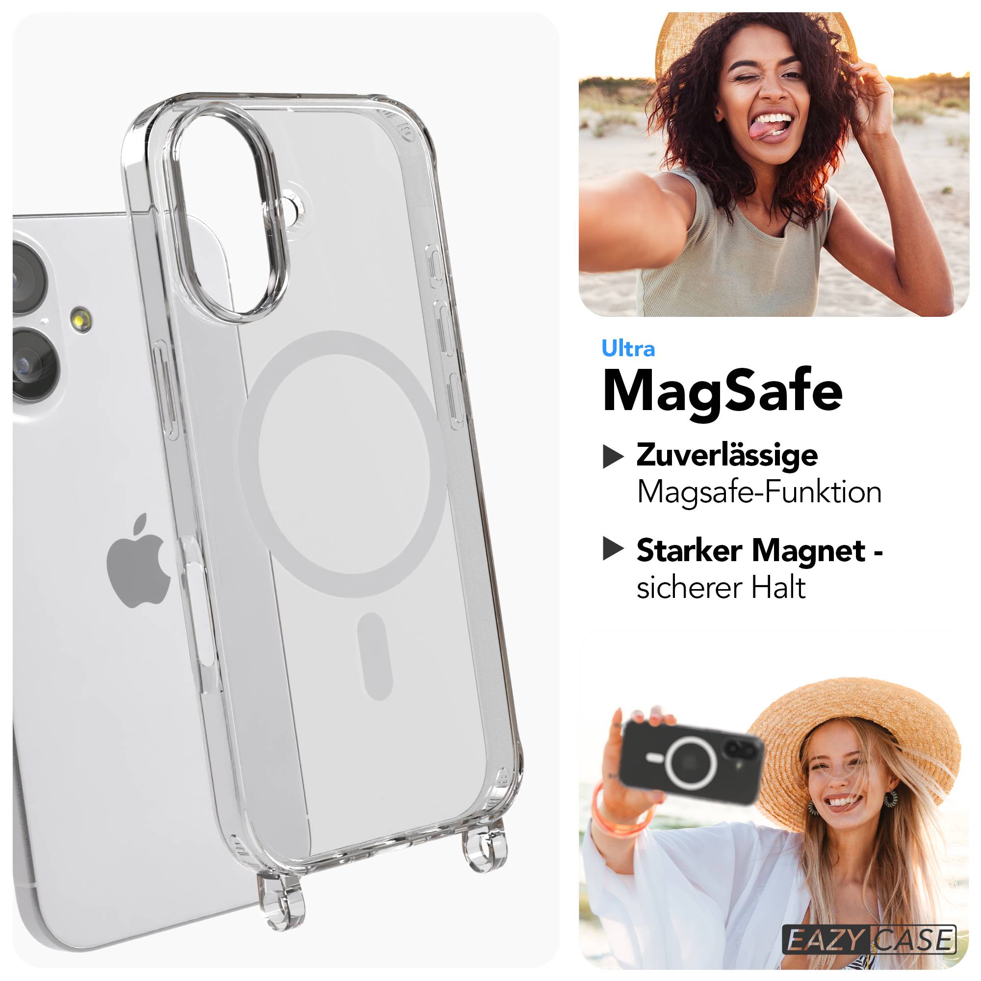 iPhone 17 MagSafe Handykette mit Boho Band verstellbar EAZY CASE 