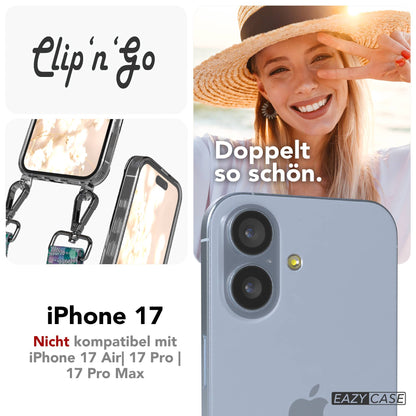 iPhone 17 MagSafe Handykette mit Boho Band verstellbar EAZY CASE 