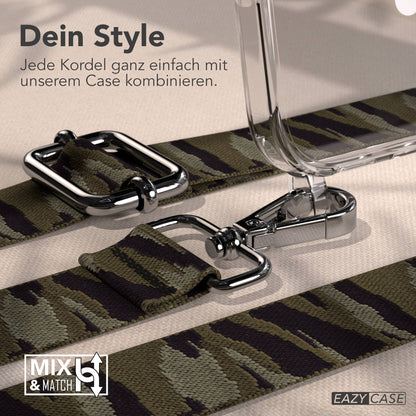 iPhone 17 MagSafe Handykette mit Boho Band verstellbar EAZY CASE 