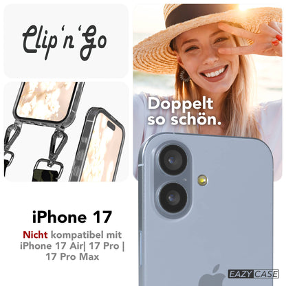 iPhone 17 MagSafe Handykette mit Boho Band verstellbar EAZY CASE 